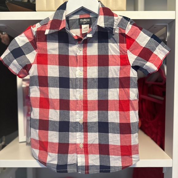 Bundle of 2 Plaid Boys Shirts - EUC - Picture 3 of 4